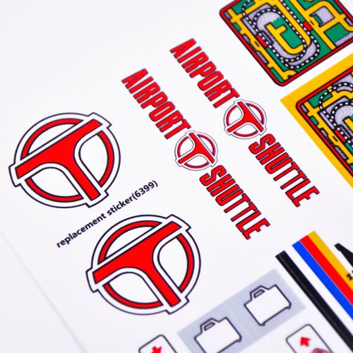 Replacement sticker for set 6399 Precut sticker - Picture 2 of 3