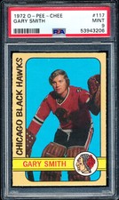 1972 O-PEE-CHEE -  #117 GARY SMITH - PSA 9 MINT - OPC