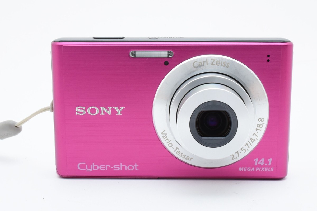 SONY Cyber-shot DSC-W550 Camera Pink 4x Optical Zoom 14.1MP
