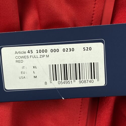 North Sails X Prada 36th America's Cup Red Cowes Full Zip Jacket Size EU L US M - Picture 13 of 17