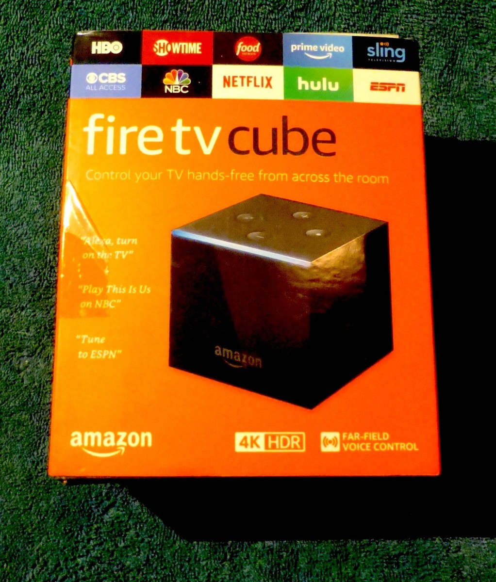 Amazon Fire TV Cube Converter Box - EX69VW (Black) for sale online
