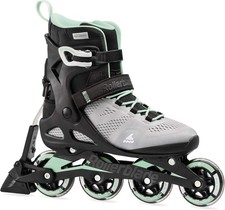 Rollerblade Macroblade 80 ABT Women's Adult Fitness Inline Skate, Glacier Grey/M