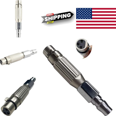 #ad #ad Hydraulic Powered Vac u lock 3XLR Connector Adapter for Machine Accessories $30.39