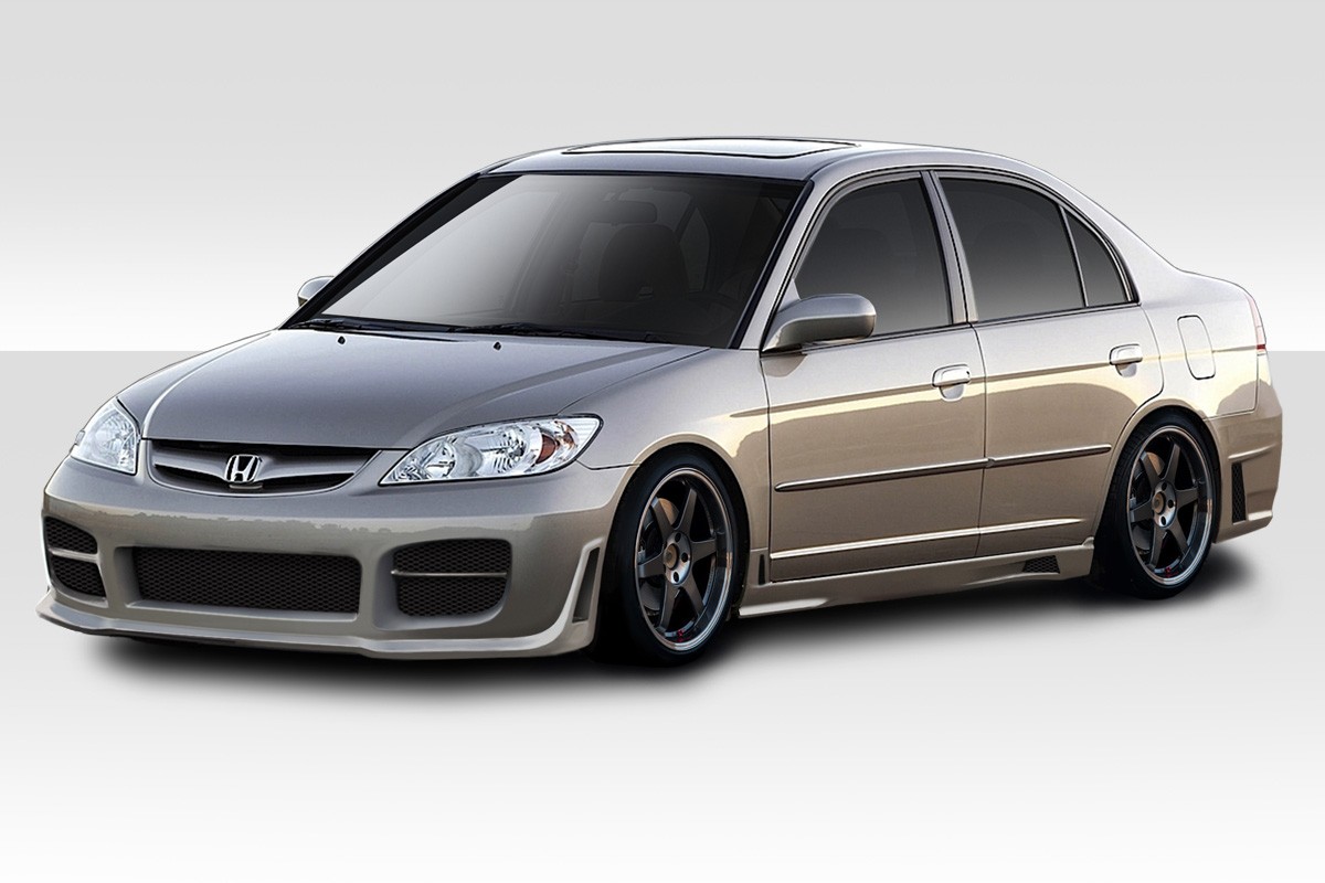 For 2004-2005 Civic 4DR Duraflex R34 Body Kit - 4 Piece | eBay