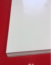10 @ 8ft x 4ft x 1.5mm White PVC Sheets + H Joints, J Edge, Corners & Adhesive