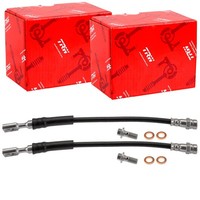 2X Trw BremsschlÄUche Hinten Beidseitig Passend FÜR Audi A3 Q2 Cupra Leon Seat