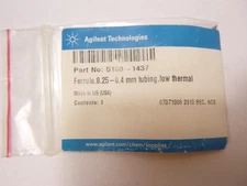 Agilent Part No. 5190-1437 New Ferrule (5 pk)