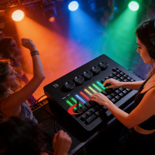 Mini Compact TO Command Wing Stage Lighting Controller Mini DMX Console onpc