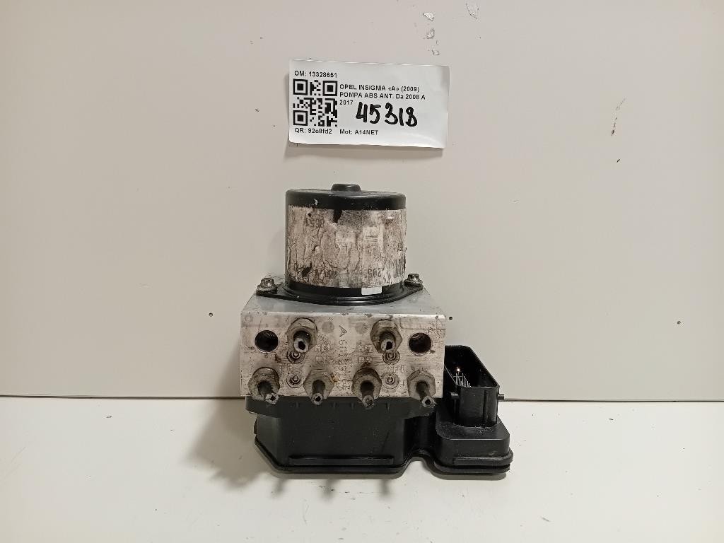 CENTRALINA ABS PER OPEL Insignia Berlina 13328651 A14NET benzina 1364 (08>17)
