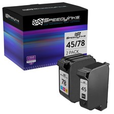 Cartuchos de tinta 2 piezas Reman 45 y 78 negro/clr para HP Deskjet 970 990C 995 6122 6127