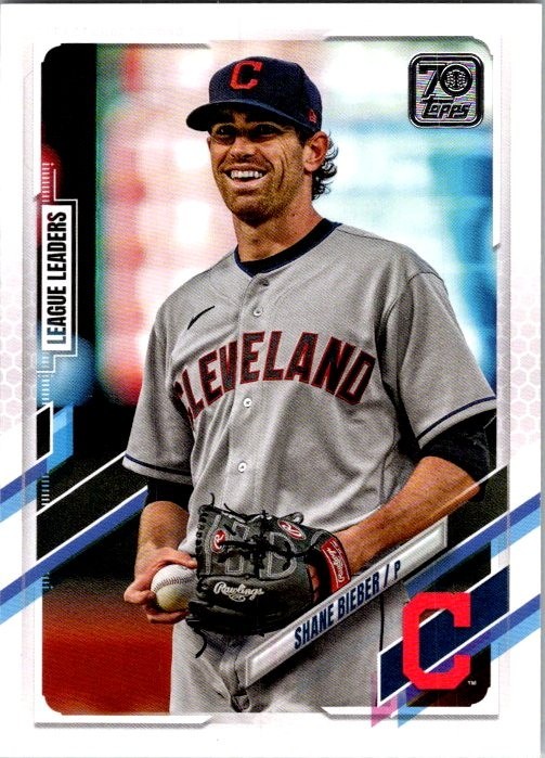Shane Bieber - 2021 Topps - # 90 - Indians
