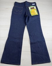 Vtg Wrangler 935 DEN No Fault Jeans Bootcut 70s 80s USA Made Talon Zip 30x29 NWT