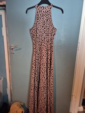 SheIn Size XS Extra Small Pink Sleeveless Maxi Long Dress (225/142/v)
