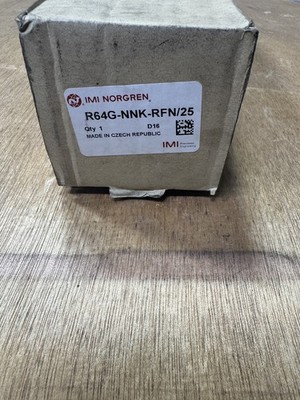 NEW ! IMI NORGREN FILTER REGULATOR R64G-NNK-RFN