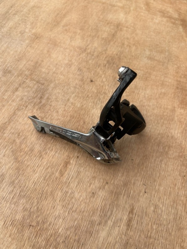 Shimano 105 Fd-5800 Band On Front Derailleur Good Condition
