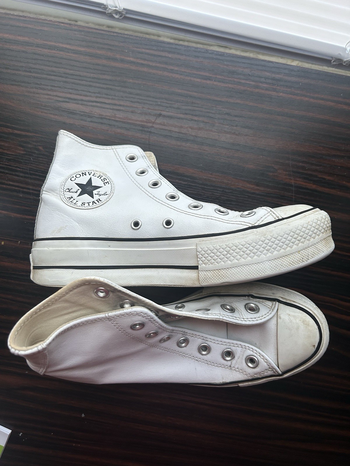 Converse Chuck Taylor All Star Lift High Top Leather Sneaker