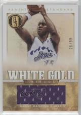 2012-13 Panini Gold Standard White Gold Threads 26/99 Danny Manning #8 fm0