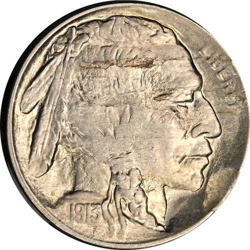 1913-P Type 2 Buffalo Nickel - Planchet Flaws Great Deals From The Executive Coi