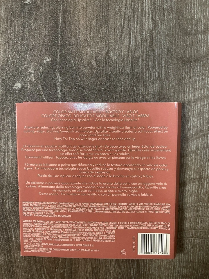 danessa myricks flushed yummy skin blurring balm powder sample pods - Image 2 of 4