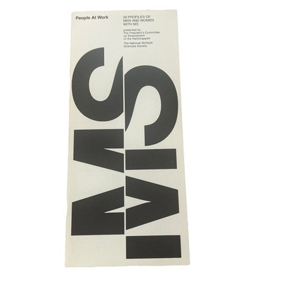 National Multiple Sclerosis Society 50 Profiles of Men and Women with MS 1970s