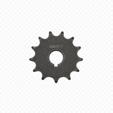  50 Roller Chain Gear Sprocket B Type 1" Bore 12 Tooth 1/4 Keyway 50B12