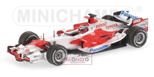 1:43 Minichamps Toyota Tf106 R. Zonta 2006 400060042 Diecast Modellbau-image