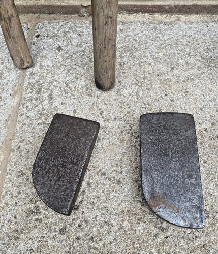 Vintage Panel Beating Body Planishing Hammer Dolly 8 Pieces For Restoration - Picture 8 of 12