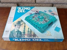Vintage 1974 King Oil Board Game By Milton Bradley - Made In USA