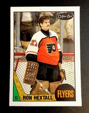 1987-88 O-Pee-Chee Ron Hextall ROOKIE CARD #169 RC Philadelphia Flyers MINT. rookie card picture