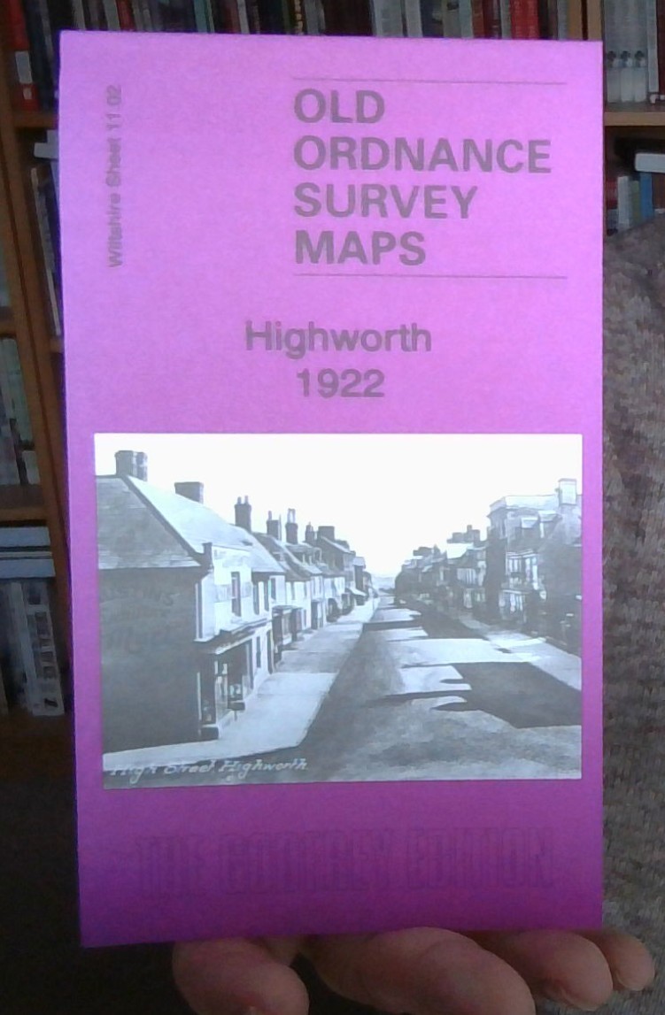 MAP OF Highworth 1922  Wiltshire Sheet 11.02 by Tony Painter NEW 9781787215085