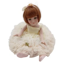 Marie Osmond Peace Rose Bud Tiny Tot Doll 2004 Signed Porcelain LE #3913