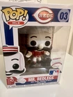 New ListingFunko Pop MLB MR REDLEGS #03 Cincinnati Reds Mascot Vaulted Vinyl Box Flaws