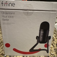 Fifine K678 USB Podcast Microphone Vocal Recording Streaming Condenser Mic