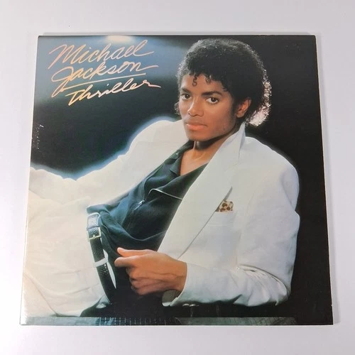 Michael Jackson Thriller LP Vinyl Epic Records QE38112 1982 Gatefold