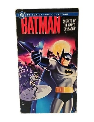RARE VHS! Batman The Animated Series: Secrets of the Caped