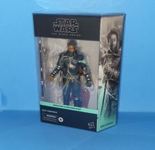 Star Wars Black Series 6  Saw Gerrera Rogue One Deluxe - New In Collector Case