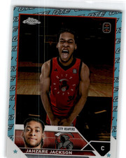 2023-24 Topps Chrome Overtime Elite Aqua   Jahzare Jackson #9