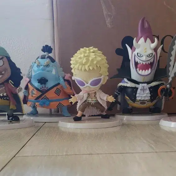 One Piece Pirate Crew Chimi Set - Used, Slightly Used