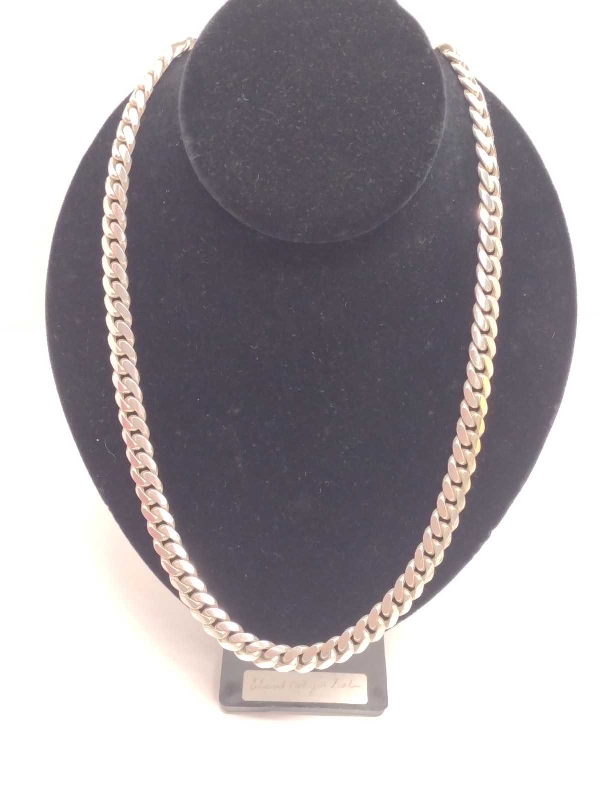 Heavy Solid Sterling Silver Necklace Bracelet & R… - image 11