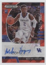 2020-21 Panini Prizm Draft Picks Prospect Red Ice Ashton Hagans #PA-AH Auto 2r7