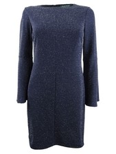 Lauren by Ralph Lauren Women's Metallic Ponte Dress