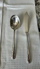 New Listing2 Piece Candlelight By Towle Sterling Silver Sugar Spoon & Butter Knife 1934