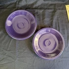 Fiestaware Homer Laughlin 7 1/4 inch Salad Dessert Plate Fiesta Plum Setof 2 C21