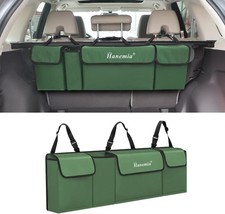 Car Trunk Organizer Storage Backseat Hanging Army Green for Vehicle