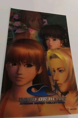 Dead or Alive: Xtreme Beach Volleyball Special Lenticular Card