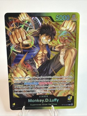 ST13-003 Monkey.D.Luffy - Ultra Deck: The Three Brothers - Leader English NM