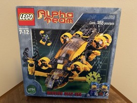 LEGO Alpha Team: Alpha Team Command Sub (4794) 97% Complete W/Box & Instructions
