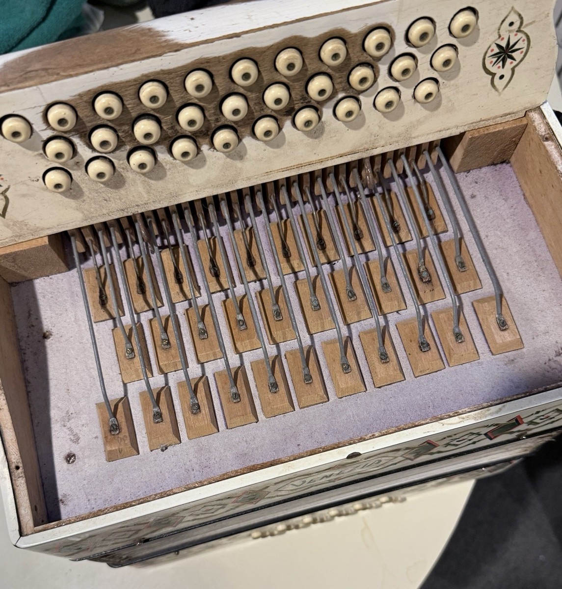 Original Venezia accordion Steel Reads Germany Made, Vintage | eBay