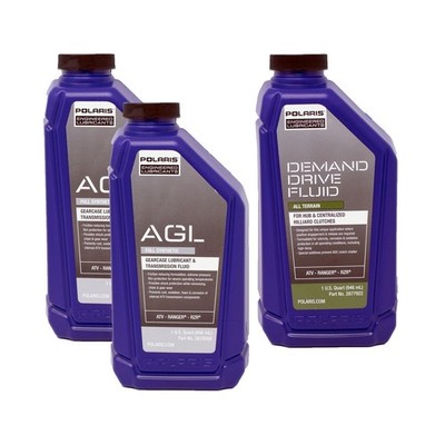 Gear Oil Change Kits for Polaris Rangers and RZRs, Synthetic, Complete Set