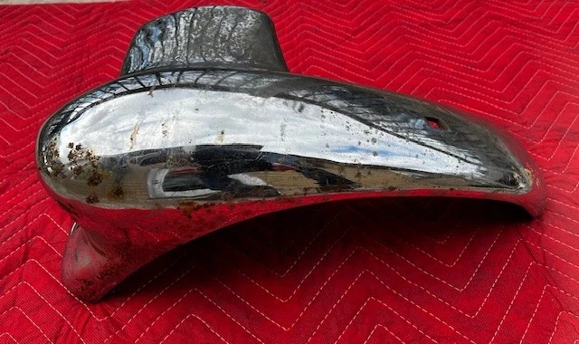 1953 53 1954 54 Chevrolet Bel Air 210 Accessory Rear Bumper RH Guard GM Parts - Image 2 of 4